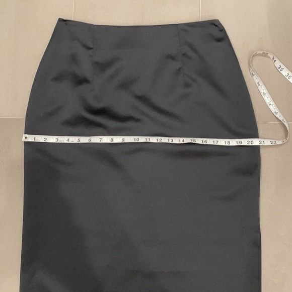 Lafayette 148NY black pencil midi/maxi skirt 40" - Picture 7 of 16
